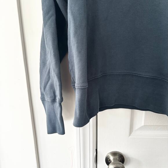 Acne Studios Slate Grey Blue FN-MN-SWEA00033 Crewneck Sweatshirt Medium - Picture 3 of 8